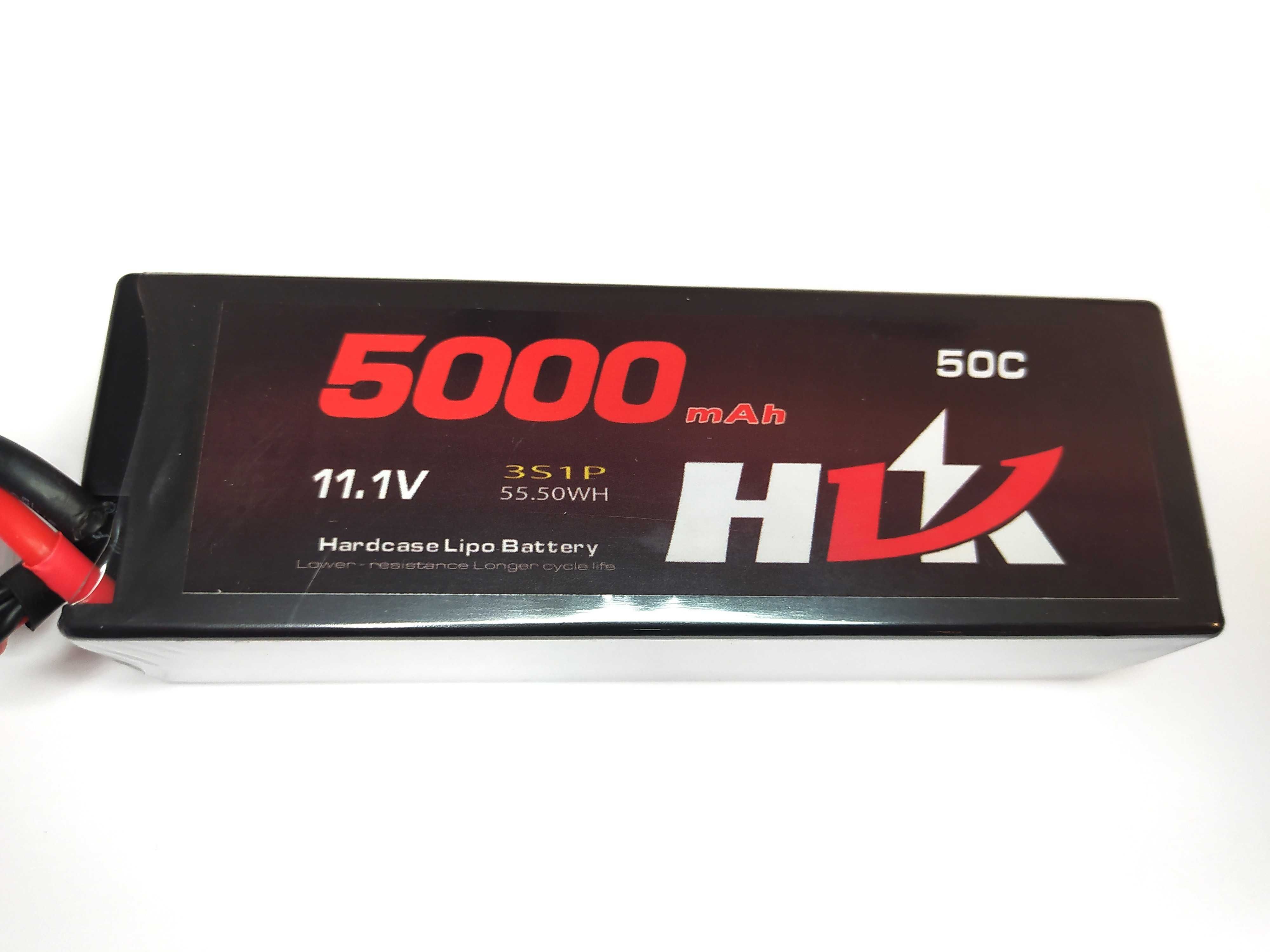 Акумулятори Lipo 2s, 3s, 4s HLK 5000 mAh, 50C,  Т-plug, XT60