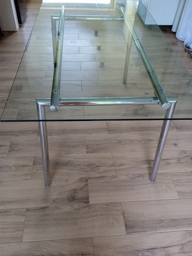 Szklany stół 160x90
