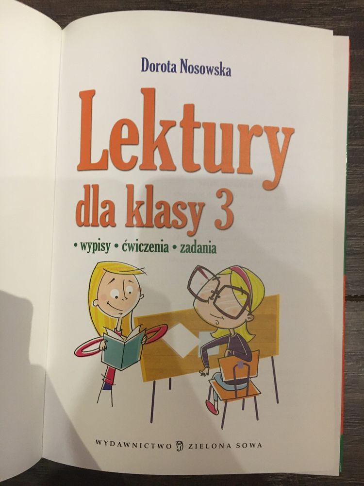 Lektury dla klasy 3