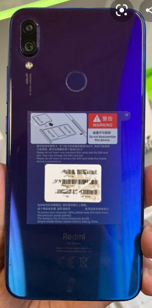 Xiomi redmi note 7/64 ОБМЕНА НЕТ