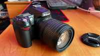 Nikon D90 + obiektyw 18-55mm