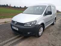 Volkswagen Caddy SUPER STAN Klima Salon polska Książka serwisowa