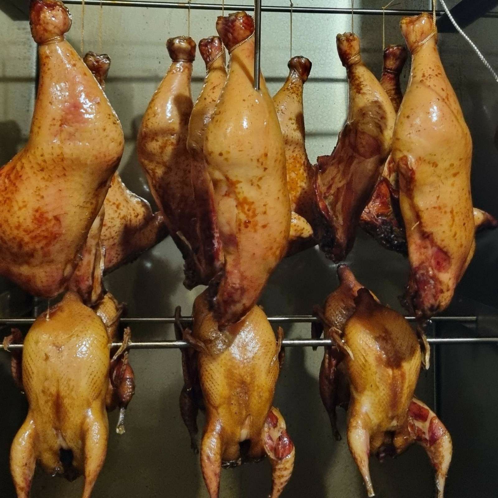 Перепілочки  горячого  копчення