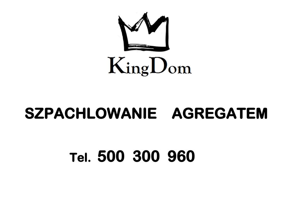 Szpachlowanie / Malowanie Agregatem - Uslugi Budowalne