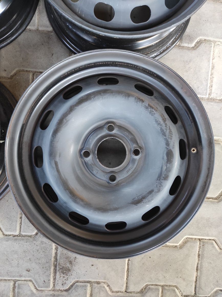 Felgi stalowe 6x15 cali 4x108 ET45 63.4 Ford Fiesta czujniki TPMS#4405