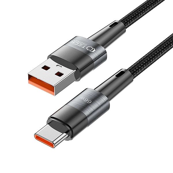 Tech-Protect Ultraboost Type-C Cable 66W/6A 200Cm Grey
