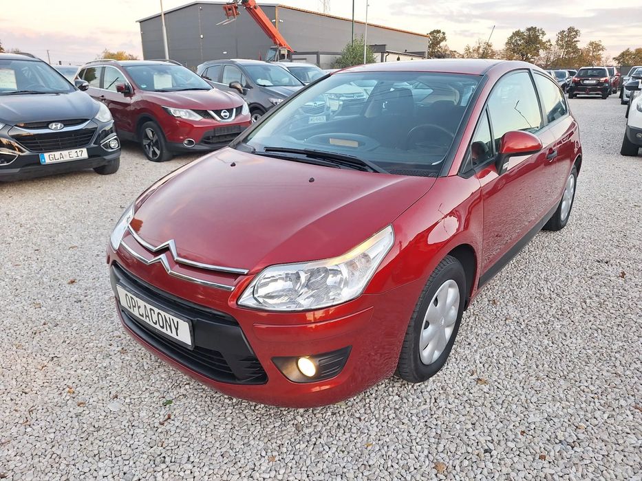 Citroën C4 1.4 Benzyna_Klimatyzacja_Coupe_Nowy Rozrząd_Opłacony Faktura.