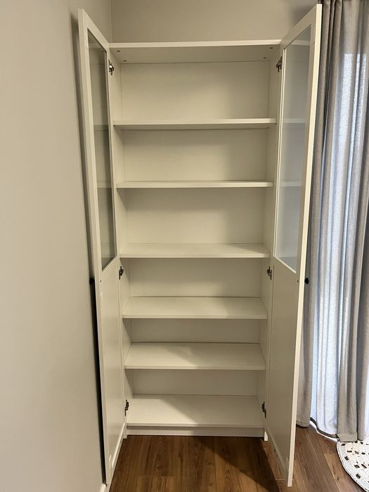 Biały regał/komoda Billy/Oxberg