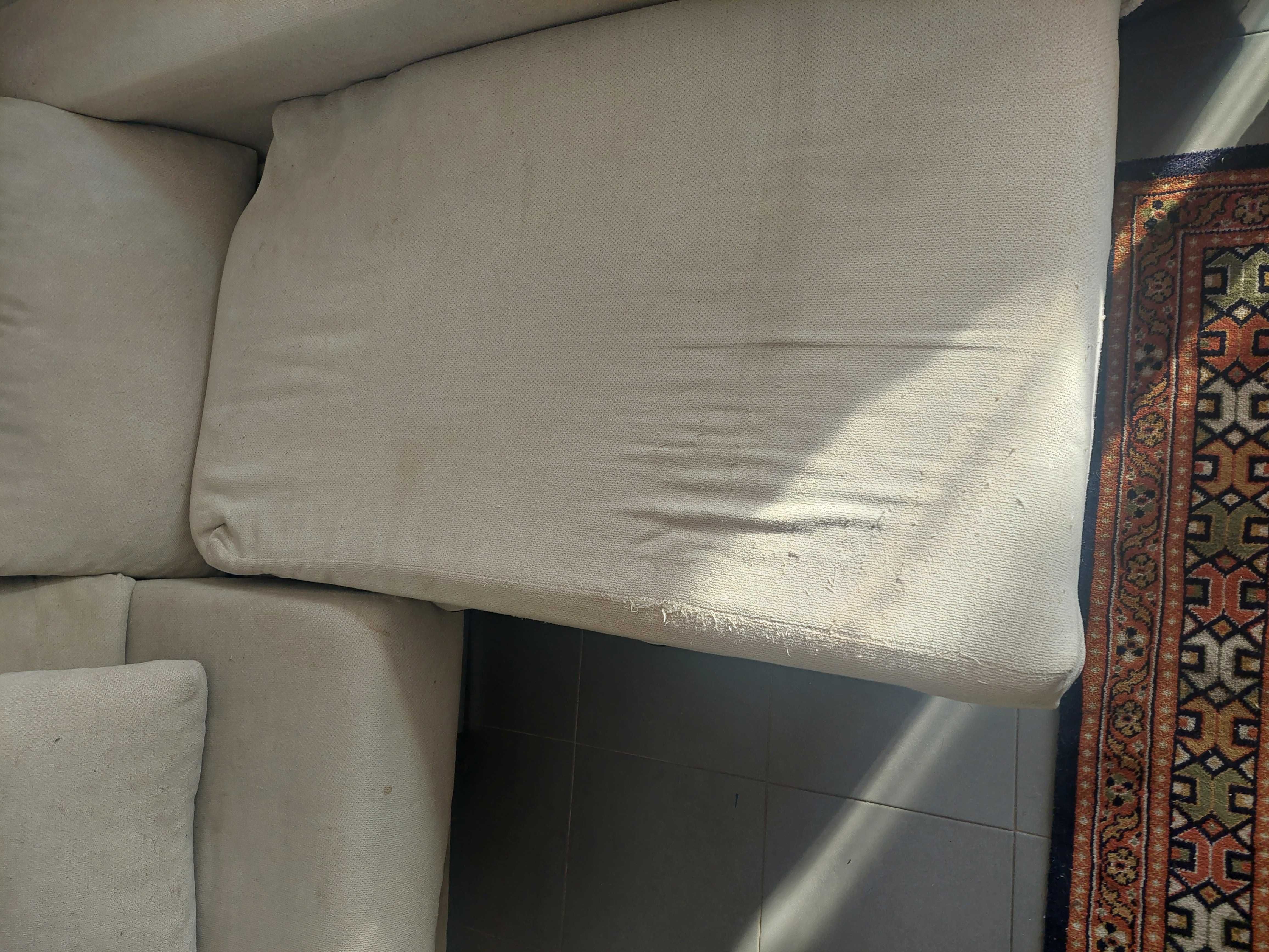 Sofa chaise long bege
