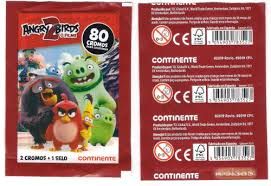 Lote cromos Angry Birds 2