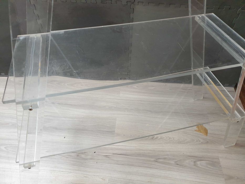 drabinka plexi pleksa etazerka półka retro