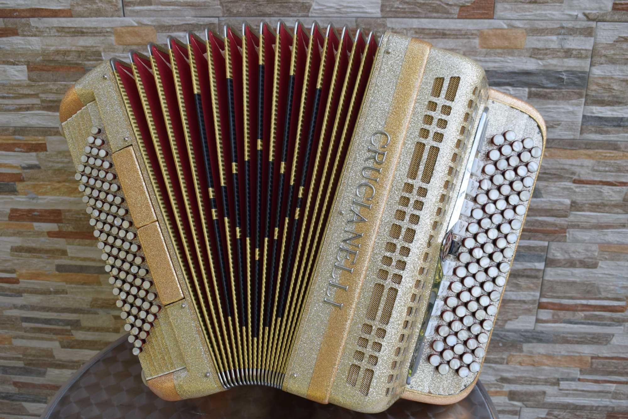 Acordeao Crucianelli 3 Voz. 96 Baixos N 249