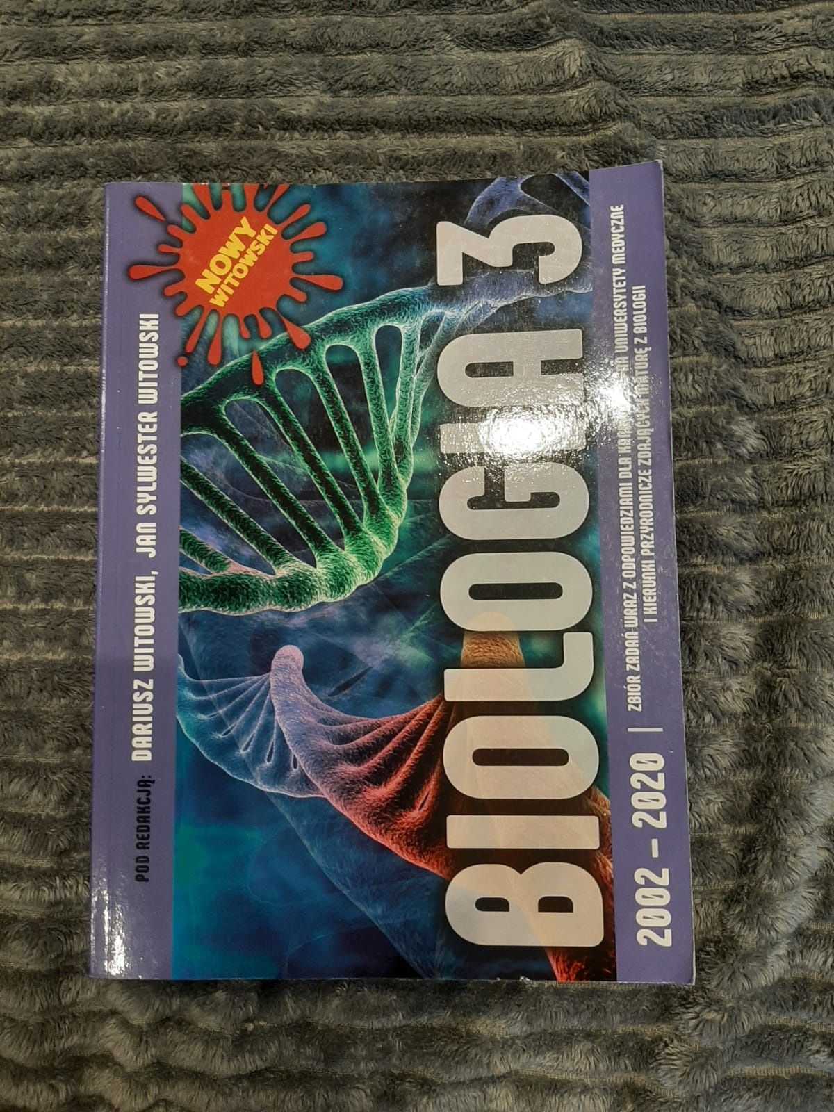 Zbiory zadań biologia Witowski 2020 3 części