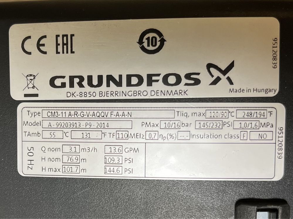 Насос Grundfos