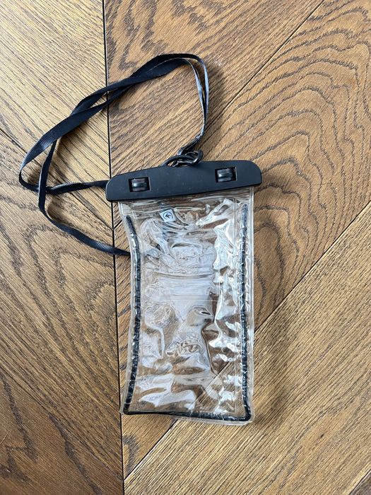 Wodoszczelny pokrowiec na telefon, stan idealny, 8x16cm
