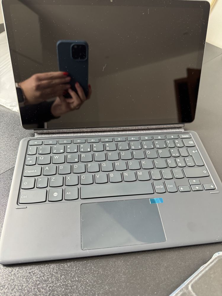 Tablet lenovo tab p11 com teclado e caneta
