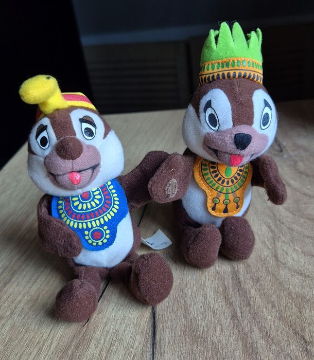 Maskotki retro wiewiórka Chip Dale Disneyland Paris 2000 Disney
