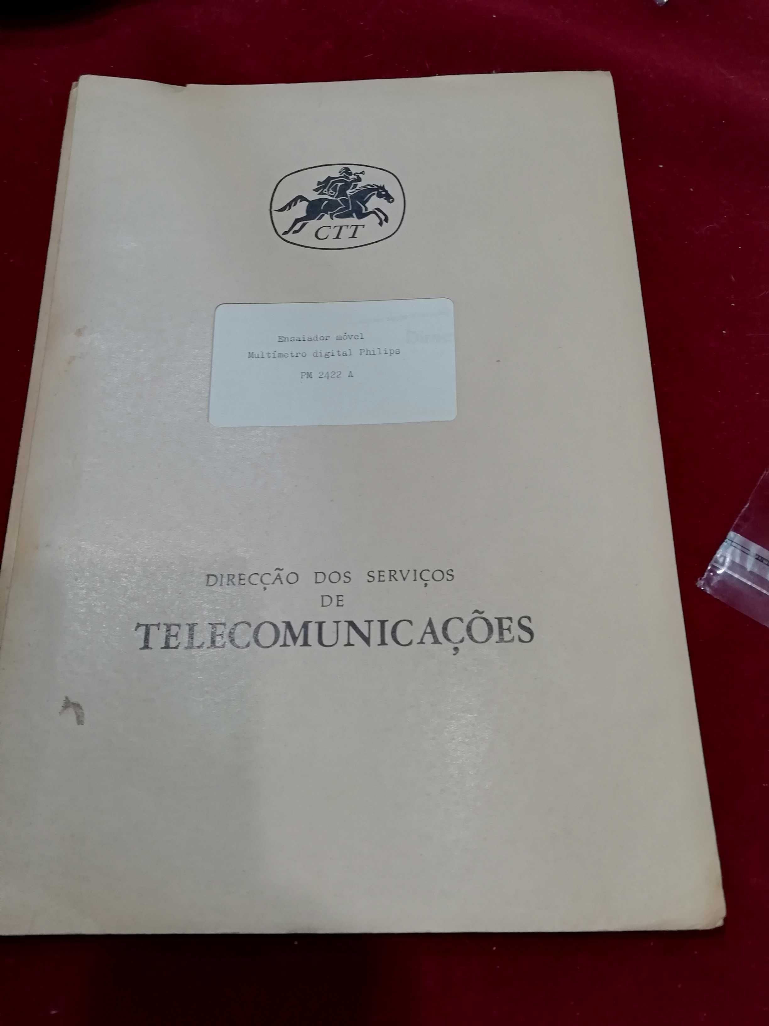 CTT - Documentos antigos técnicos e históricos-telecomunicações