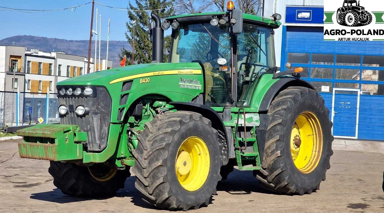 Трактор JOHN DEERE 8430 - 2008 рік- 50 км/г - 11.206 м/г