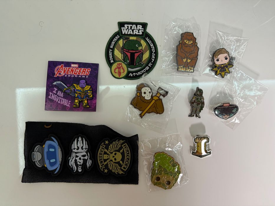 Funko pop pin Фанко поп пины нашивки