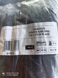 O paska Kablowa 3,6×370 uy BLACK