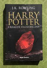Nowa magia bestseller Harry Potter i kamień filozoficzny J.K.Rowling