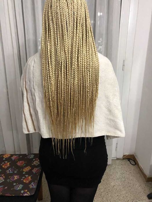 Tranças africanas extensões entrelace crochê twist Trancista Odivelas