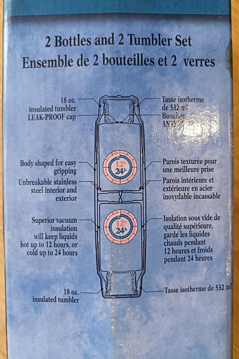 Garrafa térmica dupla