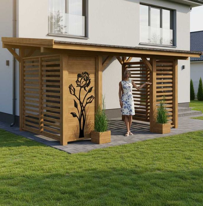 Altany Zadaszenie Tarasu TARASY Zabudowa Tarasu Wiata Pergola TARAS