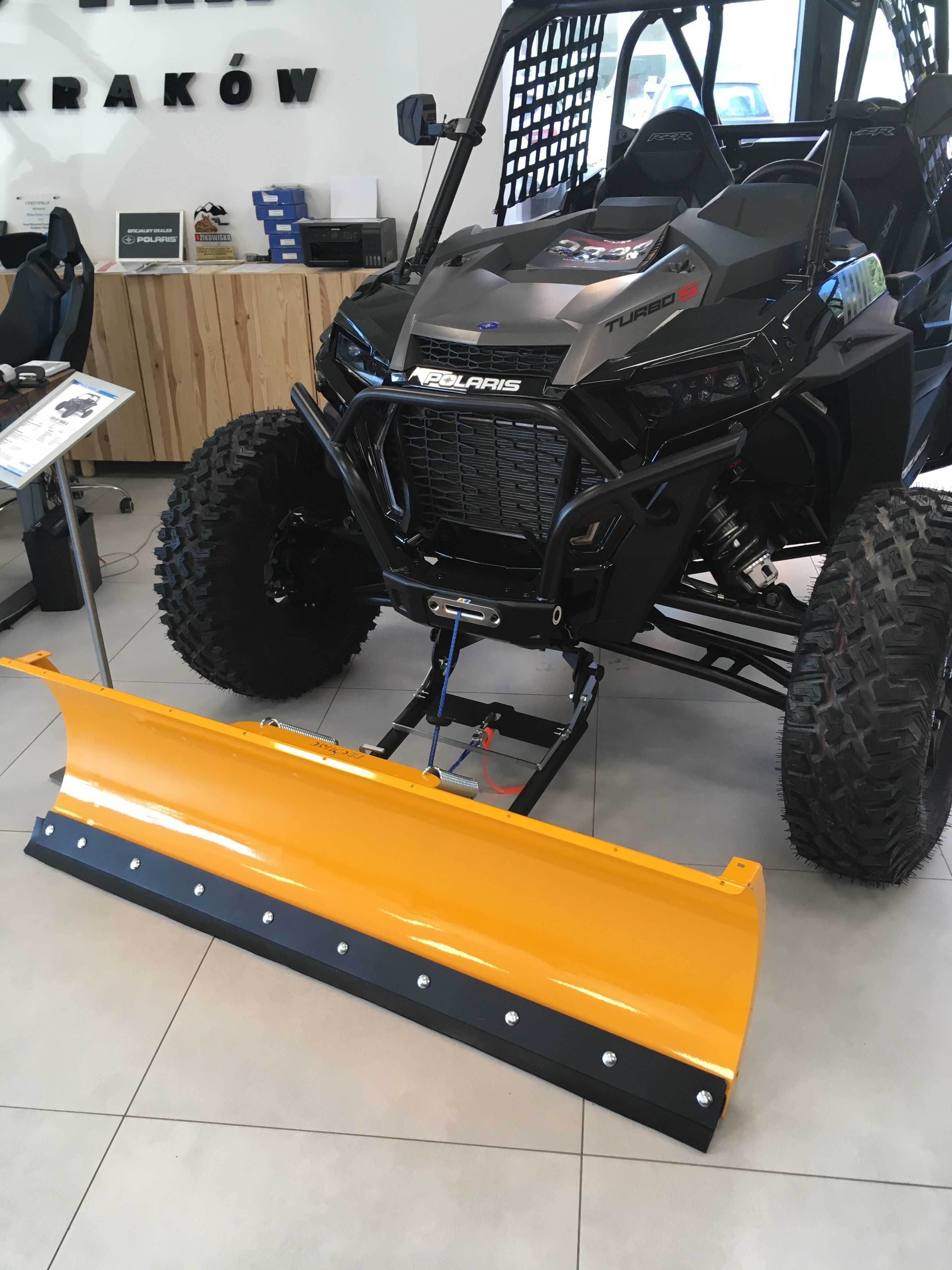 Pług śnieżny do quada Polaris 570 i 800 od roku 2023-  Prestige