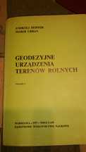 Geodezyjne urządzenia terenów rolniczych