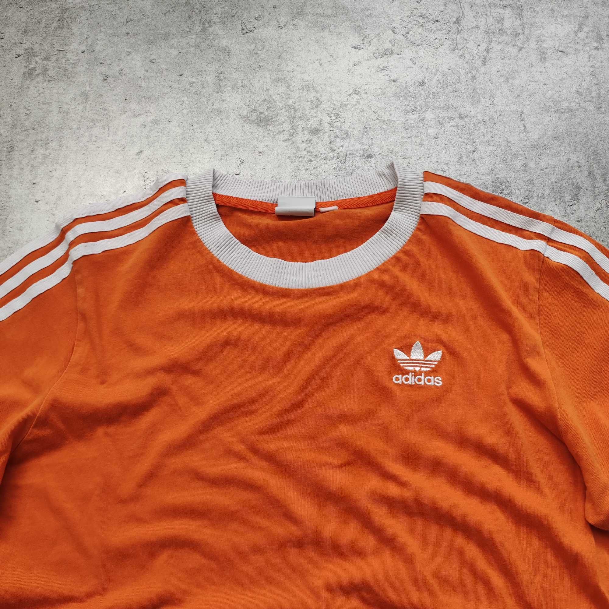 DAMSKA Koszulka PREMIUM Bawełna Adidas Originals California Orange
