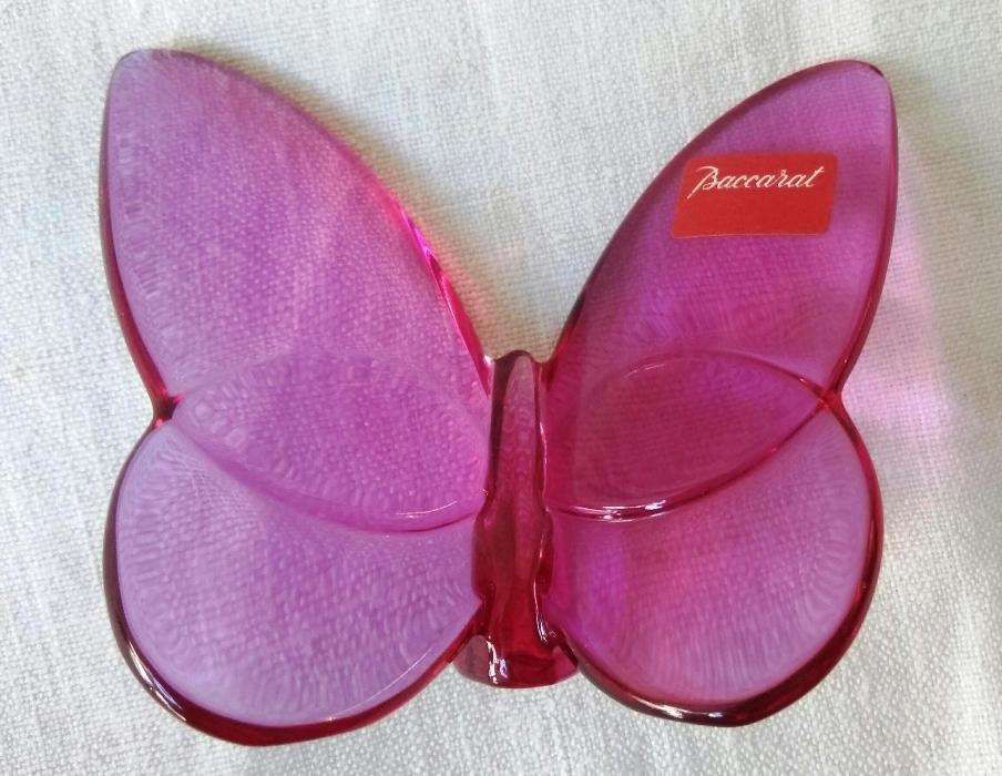 Borboleta Rosa Baccarat