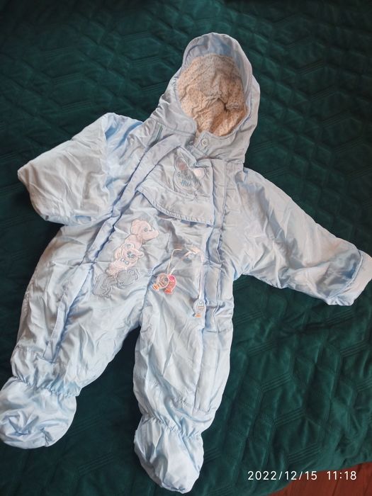 Kombinezon zimowy 6/9mcy