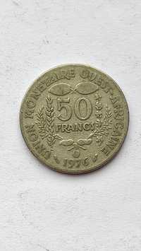 Монета  Африки 1976 г.