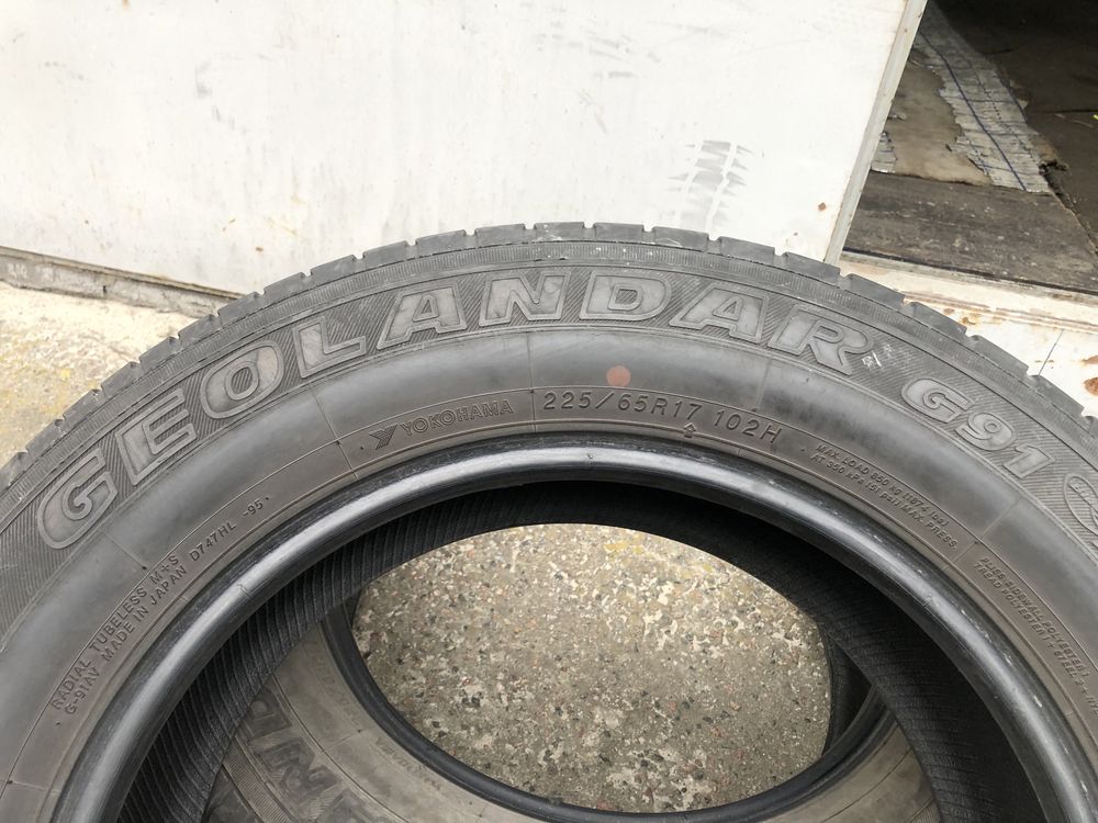 YOKOHAMA 225/65 R17 лето