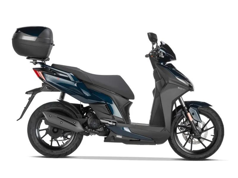 Kymco Agility S50i - nowy, dostępny od ręki, kolor niebieski+kufer