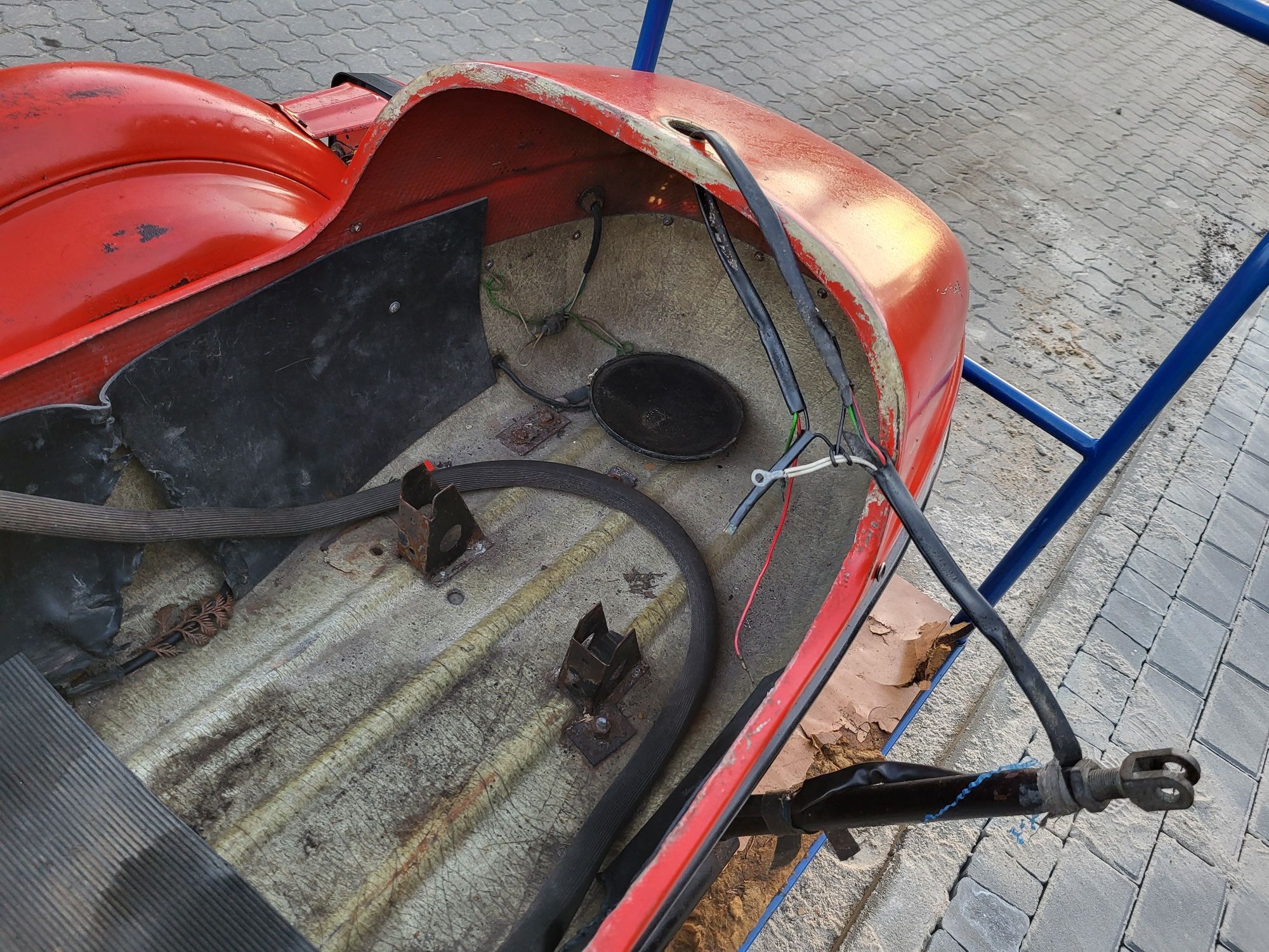 Wózek velorex 562 kosz gondola jawa
