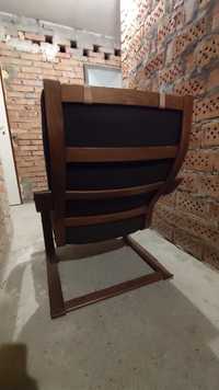 Fotel brązowy do salonu