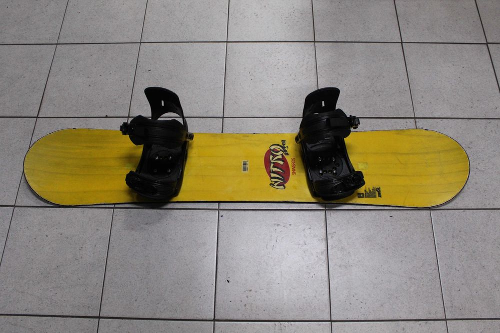 Deska Snowboard NITRO RIPPER 132 cm + Wiązania Nowe