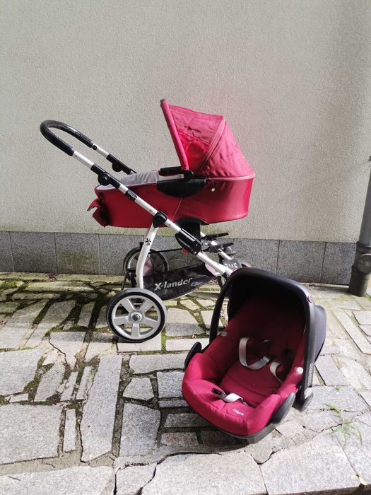 Wózek 2w1 gondola i fotelik samochodowy nosidełko