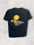The simpson vintage streetwear koszulka  bart homer lisa simpsonowie