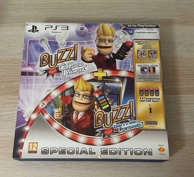 Buzz! Concurso Universal + Quem é o Gênio Português Special Edition