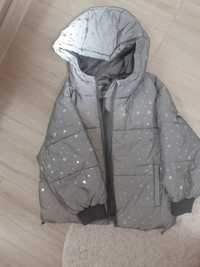 Куртка весняна на дівчинку демісезонна (весна-осінь) 122 см 6-7 р.