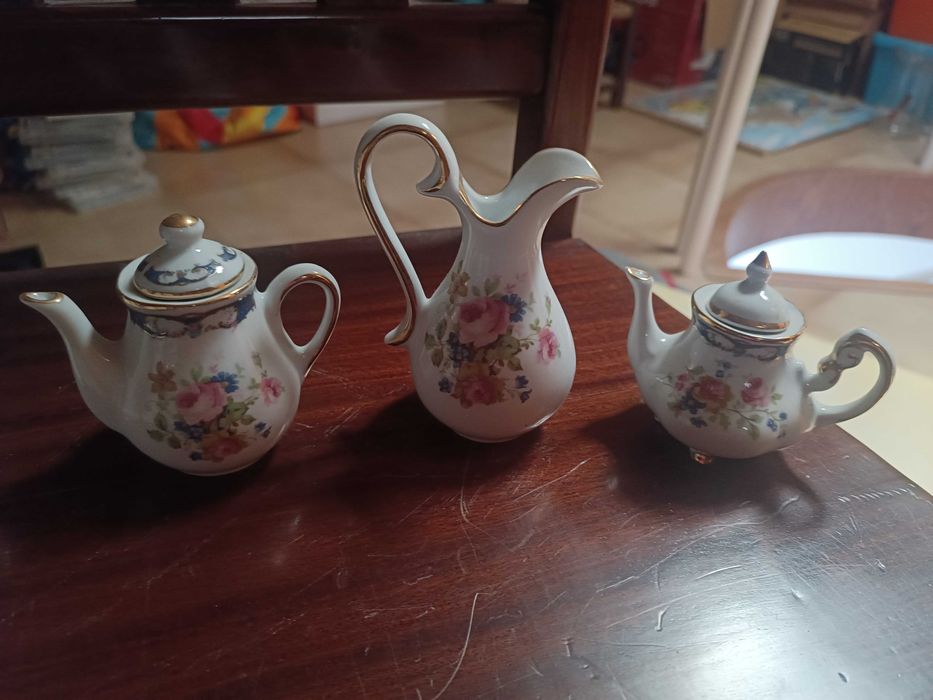 Loiças miniaturas da Limoges
