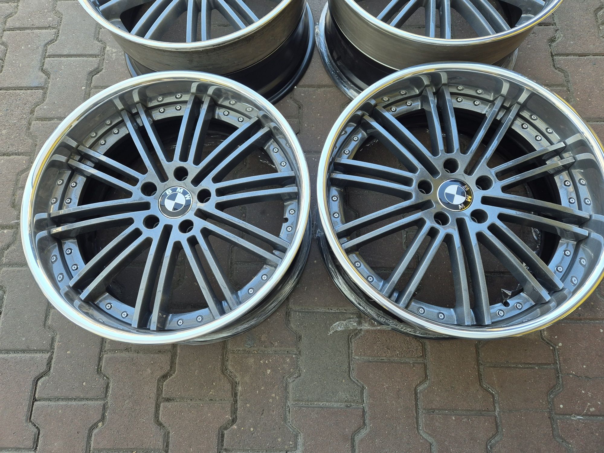 Alufelgi BMW  5x120 szeroki polerowany Rant  20 cali
