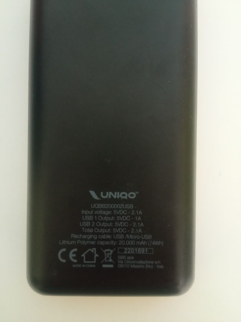 Powerbank uniqo.
