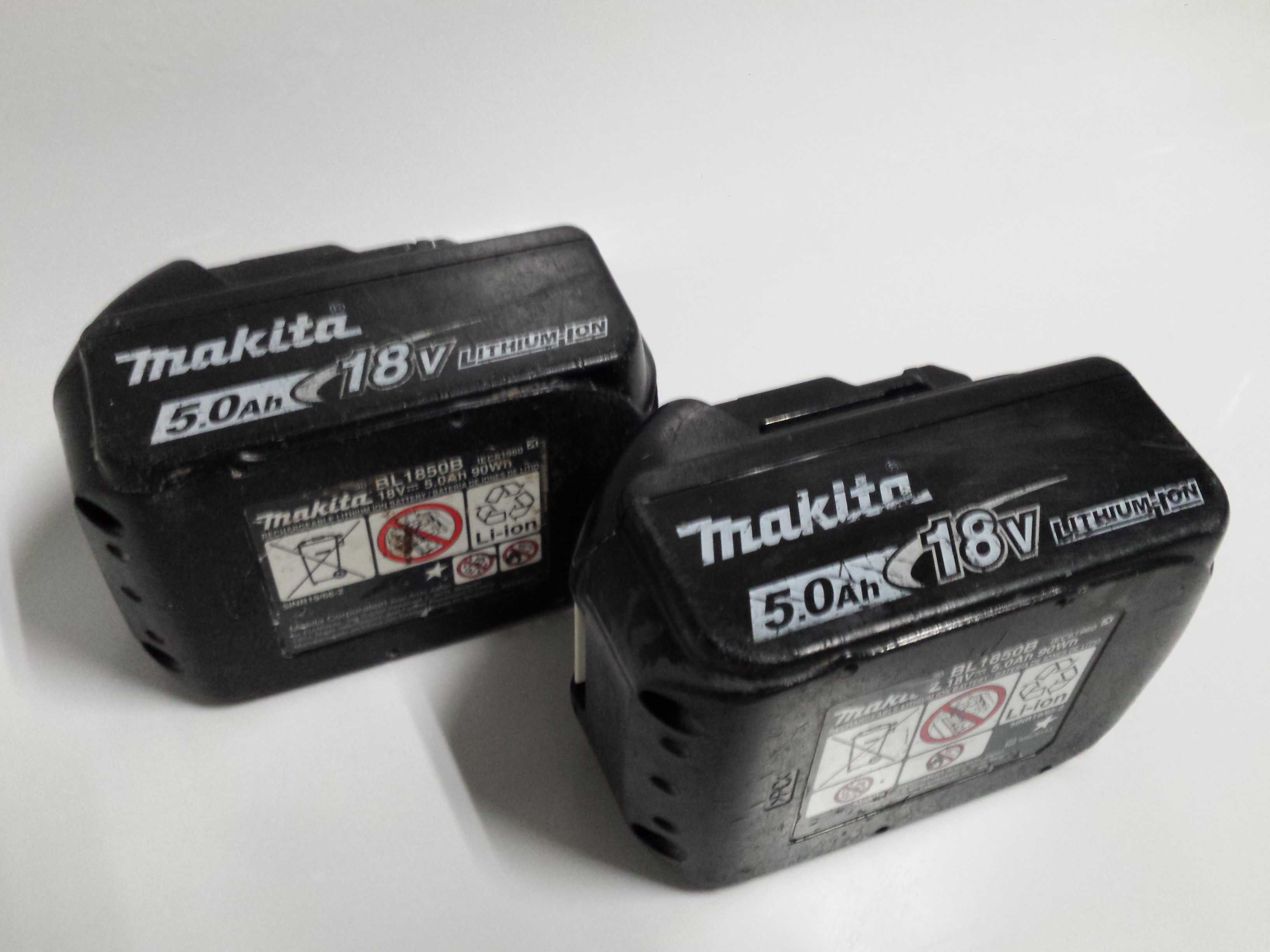 Akumulator Makita oryginalny 18V LXT BL1850B, 5Ah, bateria