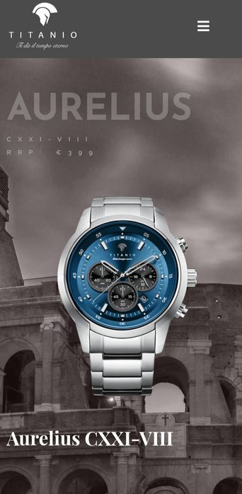 Relógio Titânio Aurelius