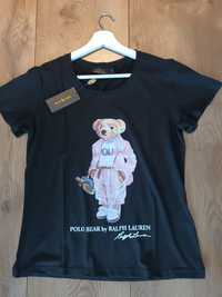 Damska koszulka Polo Ralph Lauren 
W kolorze czarnym

Dostępne rozmiar